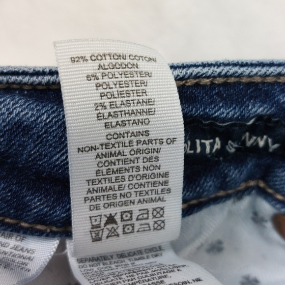 LUCKY BRAND WOMEN'S BLUE CHEVILLE LOLITA SKINNY ANKLE JEANS SIZE 4/27 *SEE NOTES - Picture 9 of 9